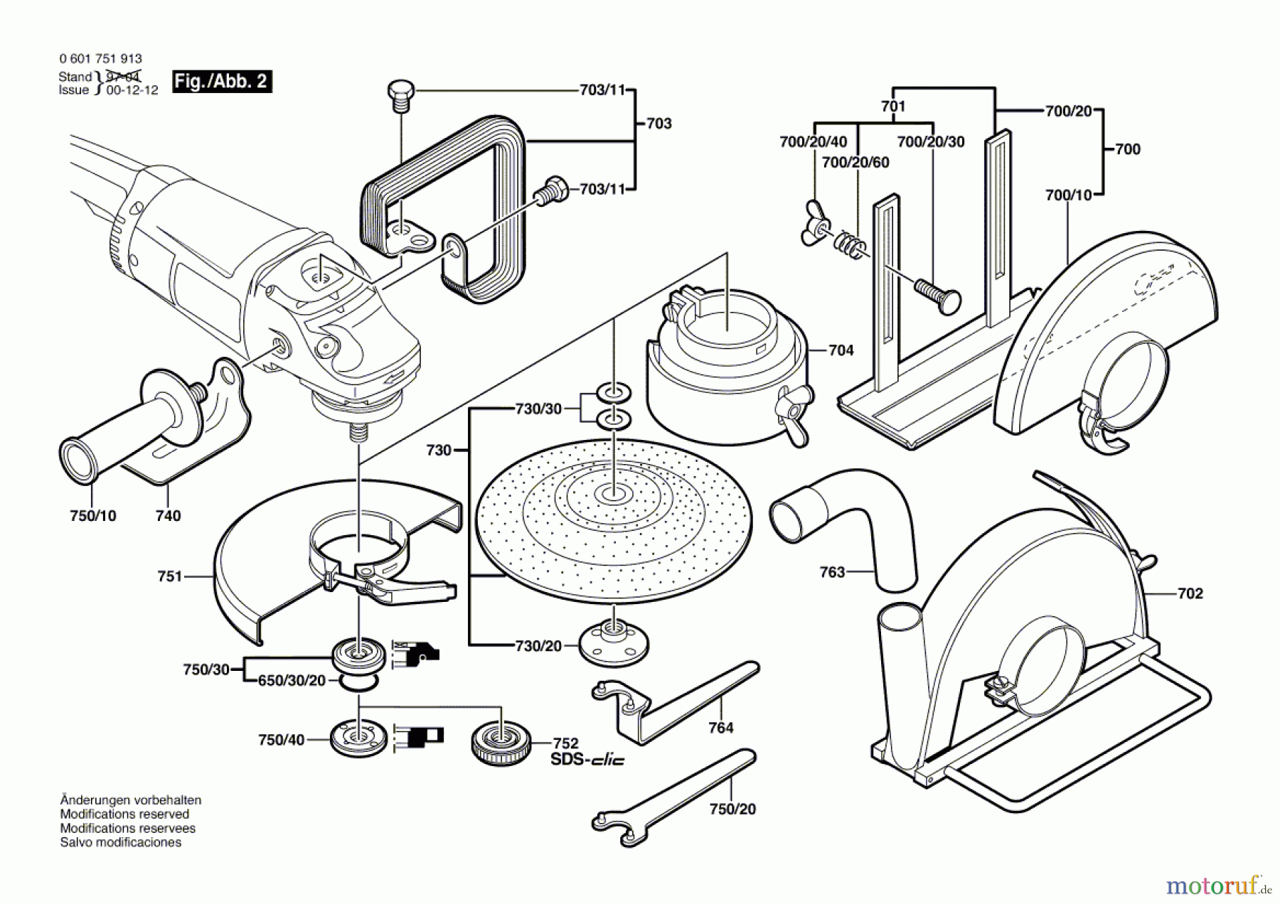  Bosch Werkzeug Winkelschleifer GWS 20-180 J Seite 2