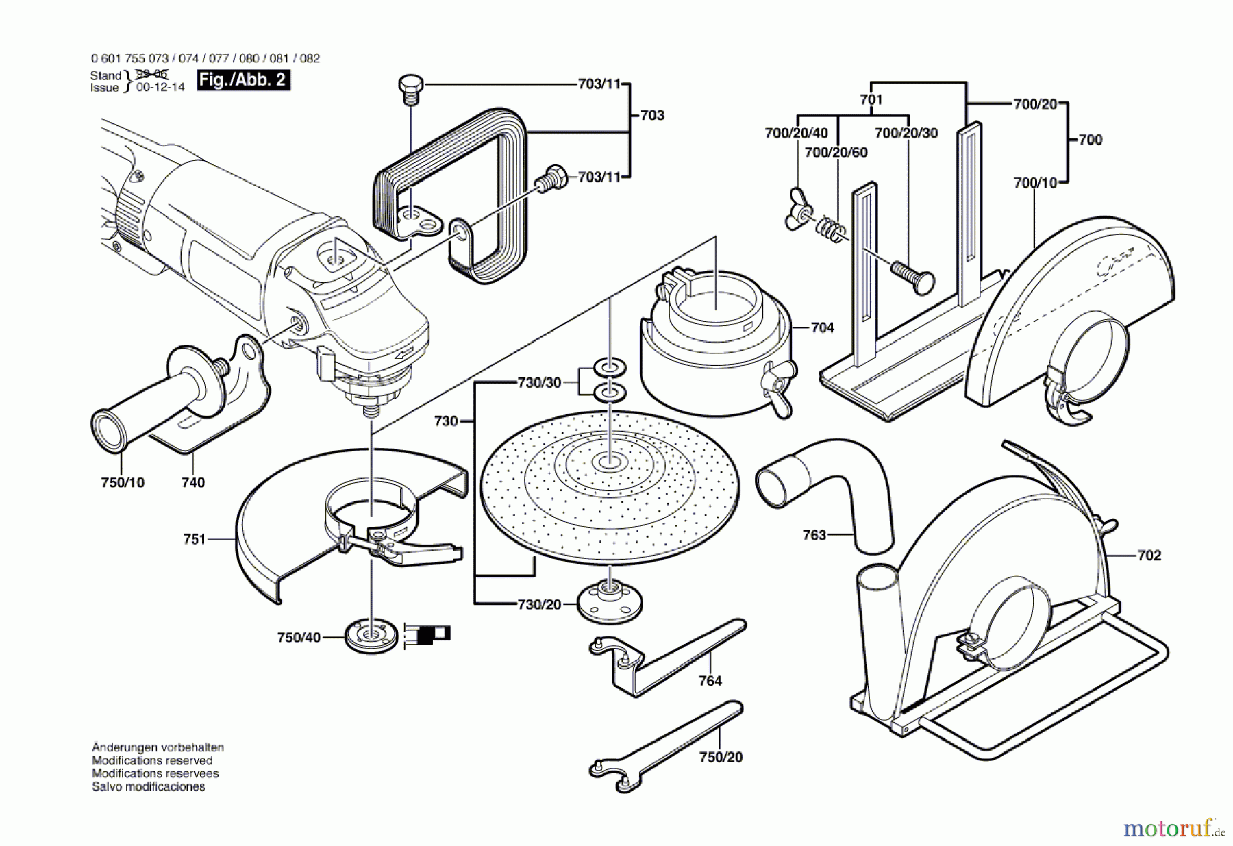 Bosch Werkzeug Winkelschleifer GWS 25-180 S Seite 2
