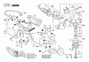 Bosch Winkelschleifer GWS 24-180 JB Pièces détachées Seite 1