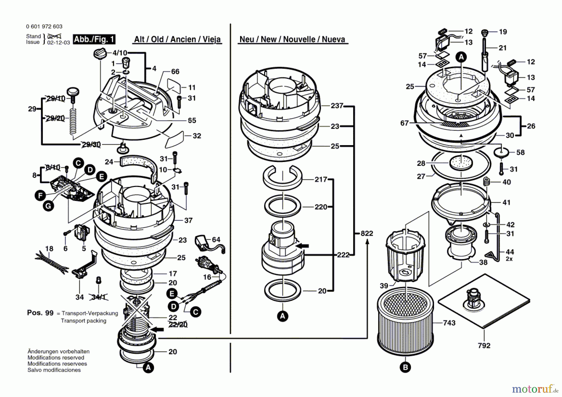  Bosch Werkzeug Allzwecksauger GAS 10-50 RFK Seite 1