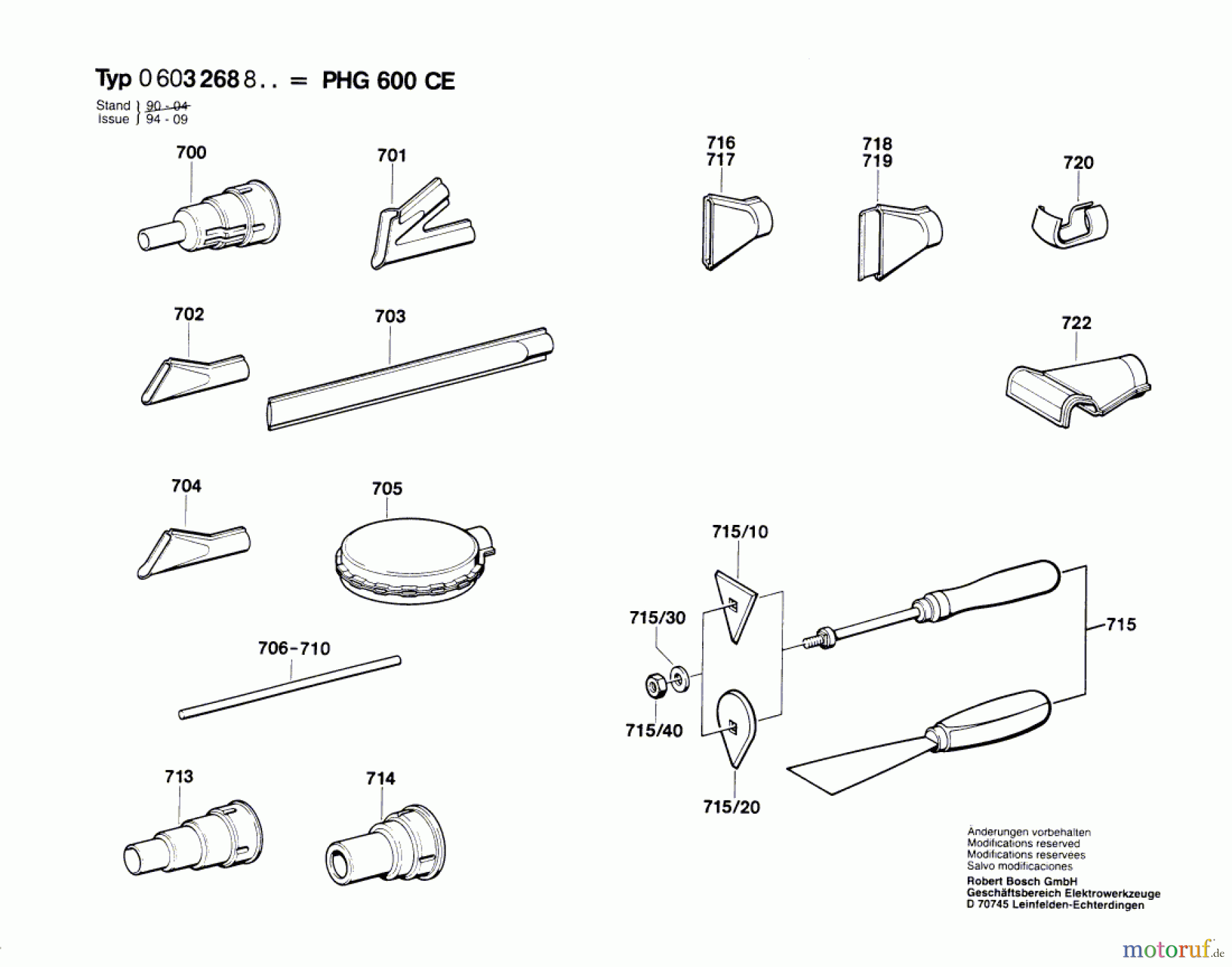  Bosch Werkzeug Heissluftgebläse PHG 600 CE Seite 2