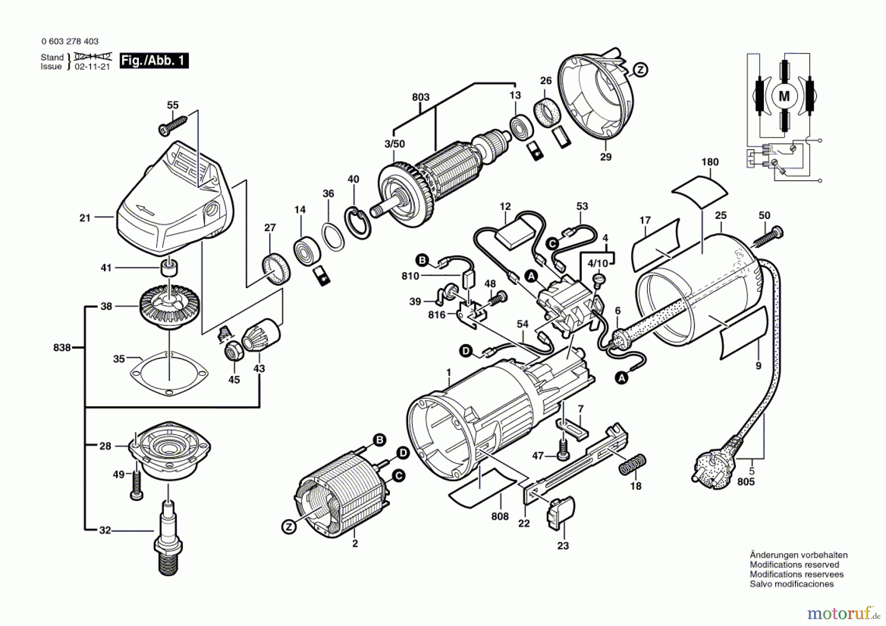  Bosch Werkzeug Winkelschleifer PWS 6-115 Seite 1