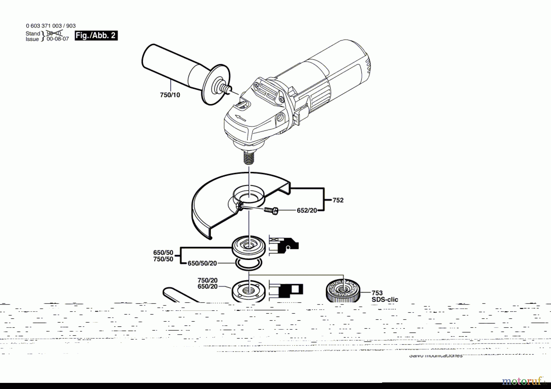  Bosch Werkzeug Winkelschleifer PWS 600 Seite 2
