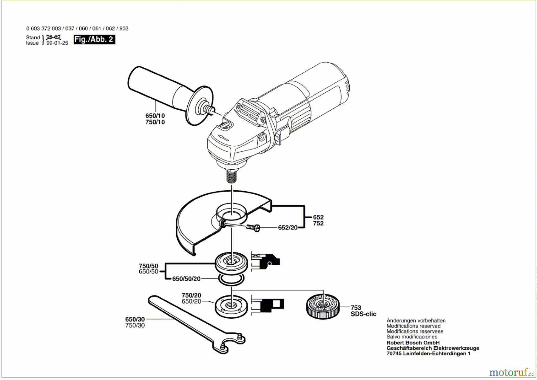  Bosch Werkzeug Winkelschleifer PWS 6-115 Seite 2