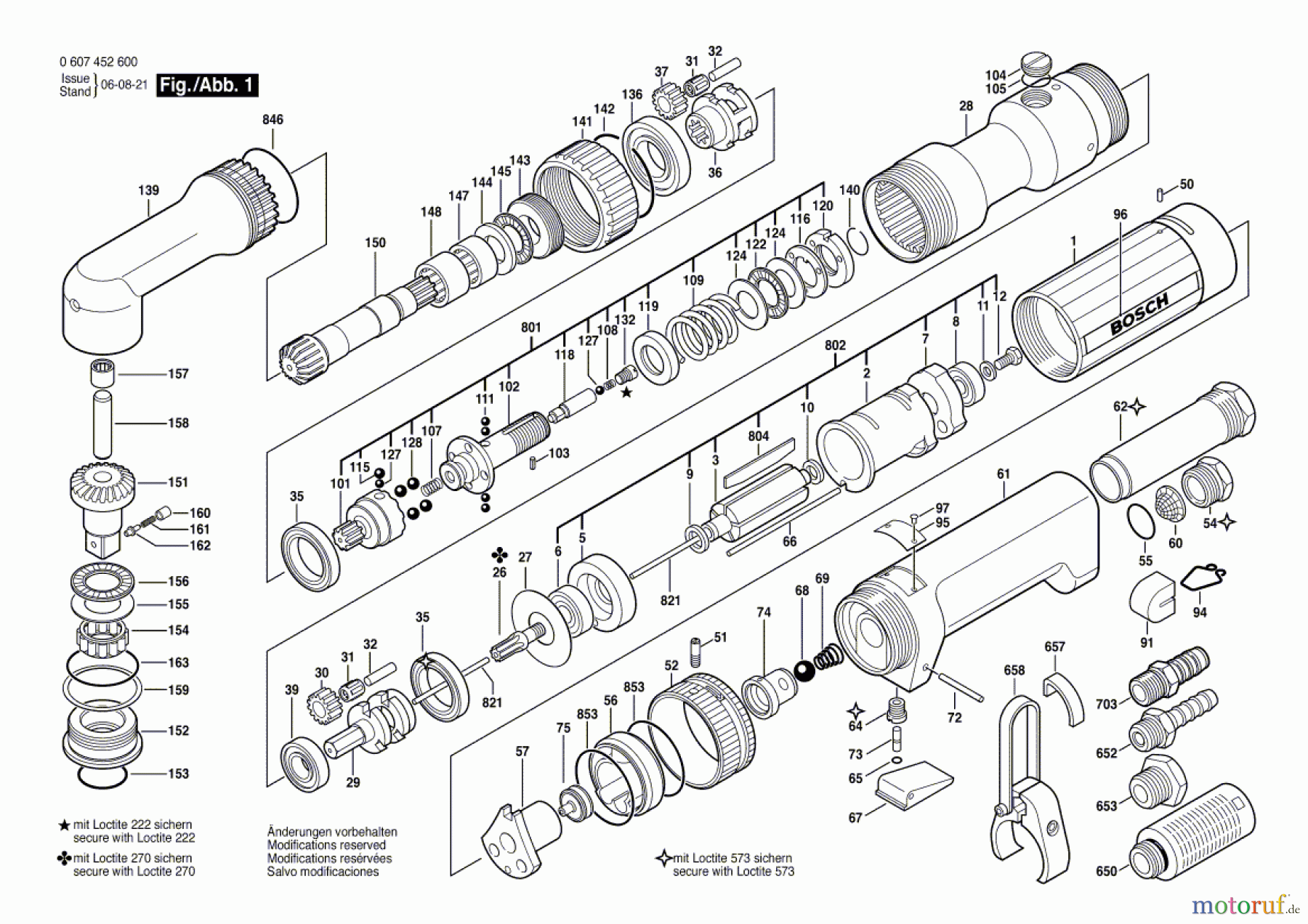  Bosch Werkzeug Pw-Winkelschrauber-Ind 550 WATT-SERIE Seite 1