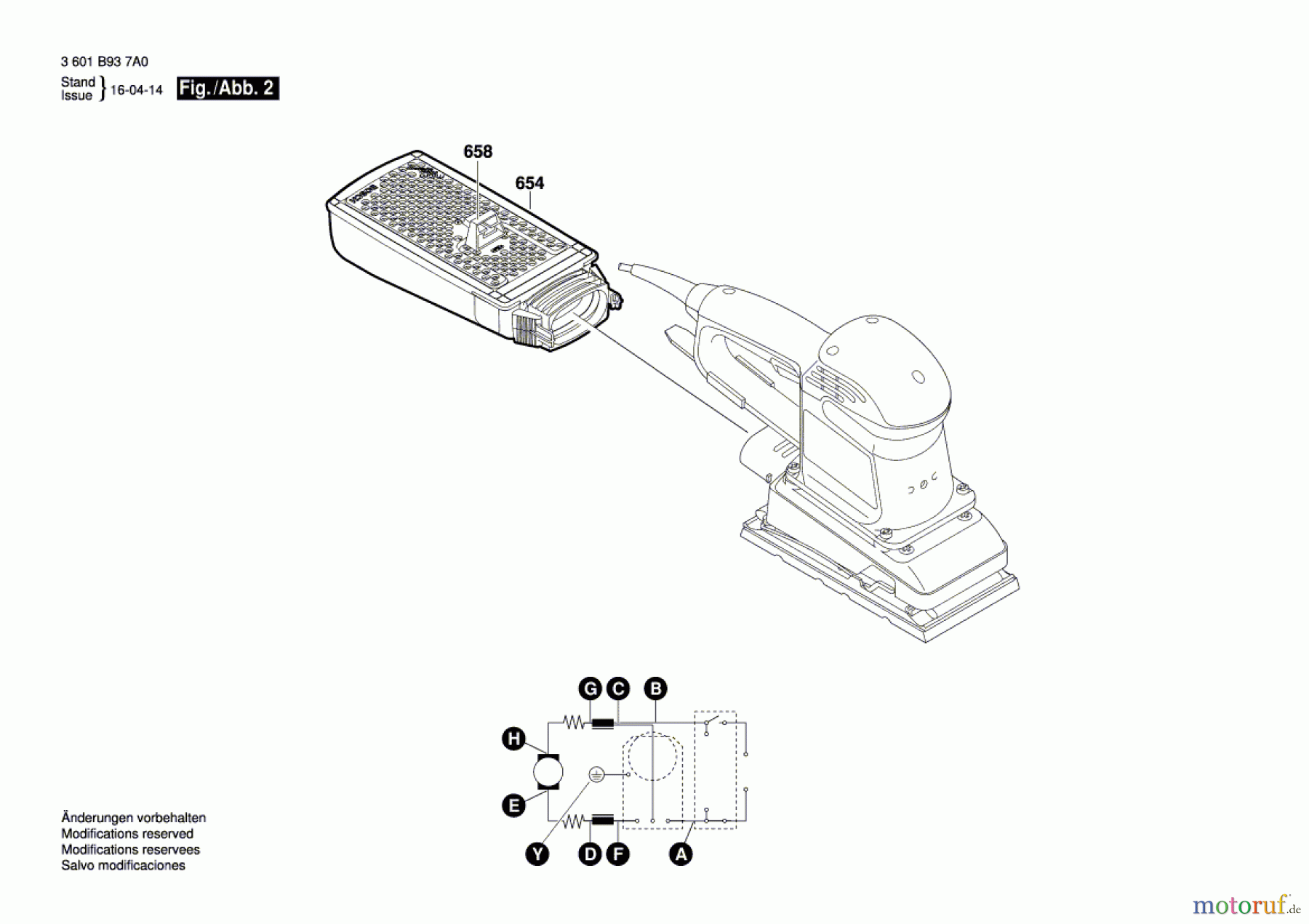  Bosch Werkzeug Schwingschleifer GSS 280 AE Seite 2