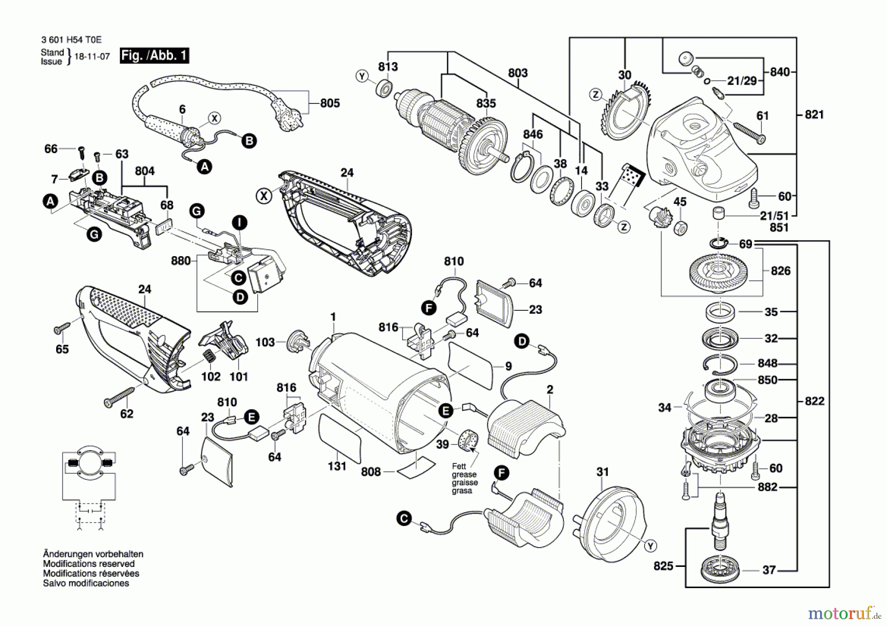  Bosch Werkzeug Winkelschleifer WKS 230 E Seite 1