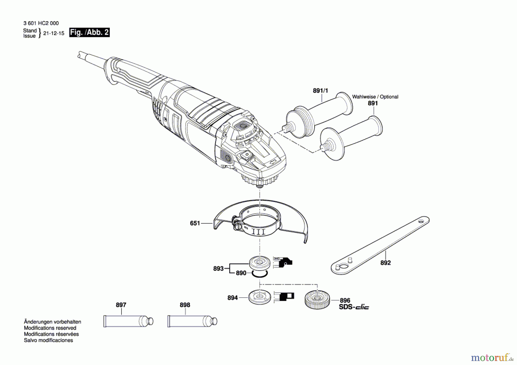  Bosch Werkzeug Winkelschleifer GWS 24-230 Seite 2