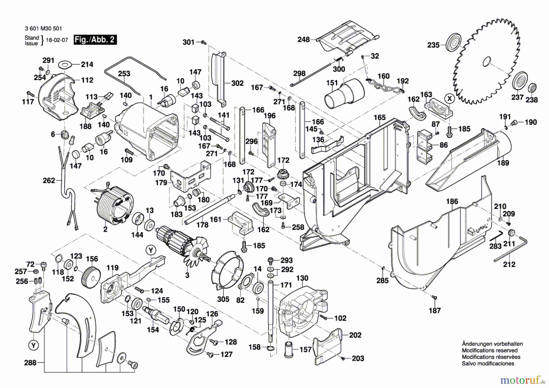  Bosch Werkzeug Tischkreissäge GTS 10 J Seite 2