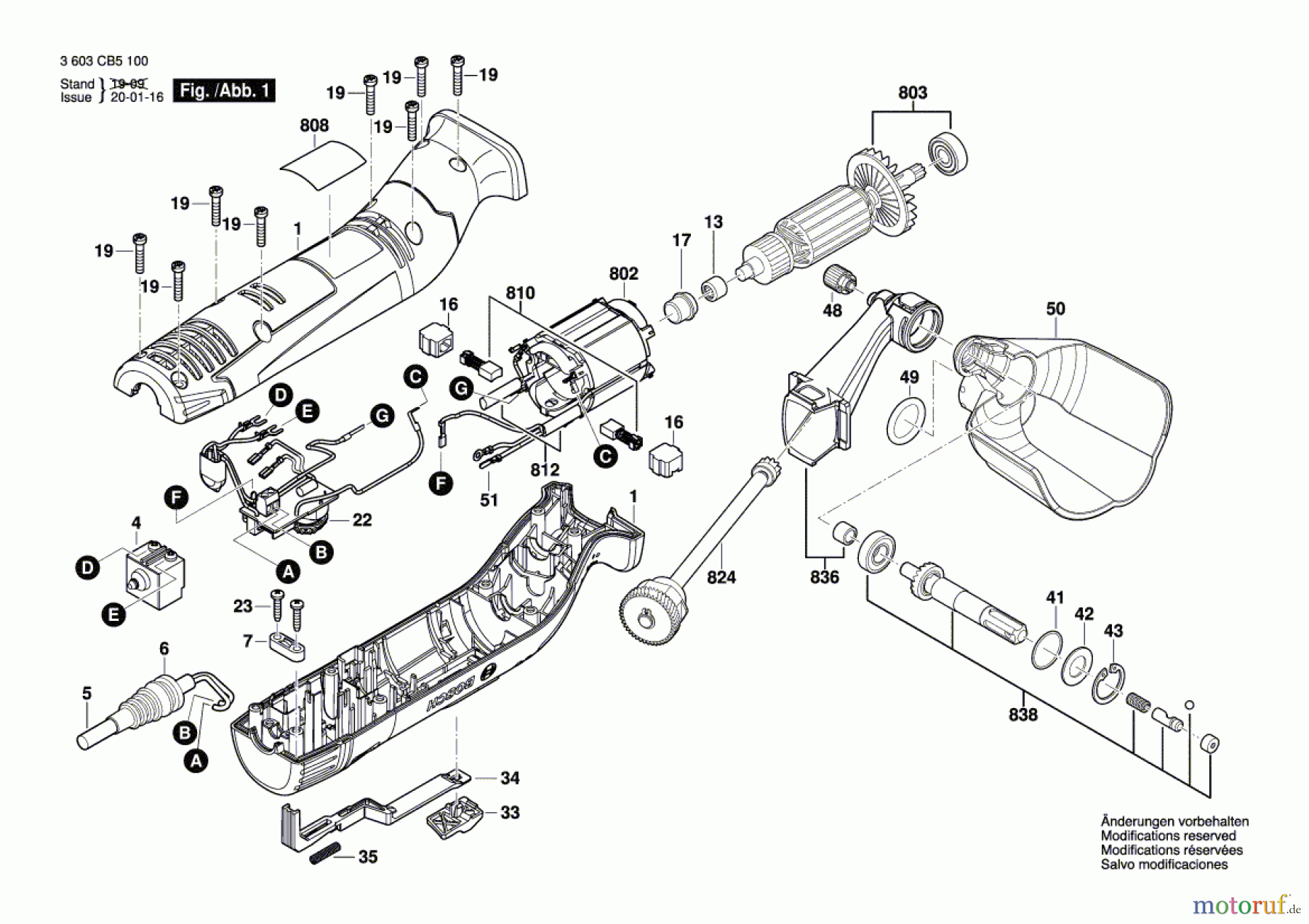  Bosch Werkzeug Schleifrolle Texoro Seite 1
