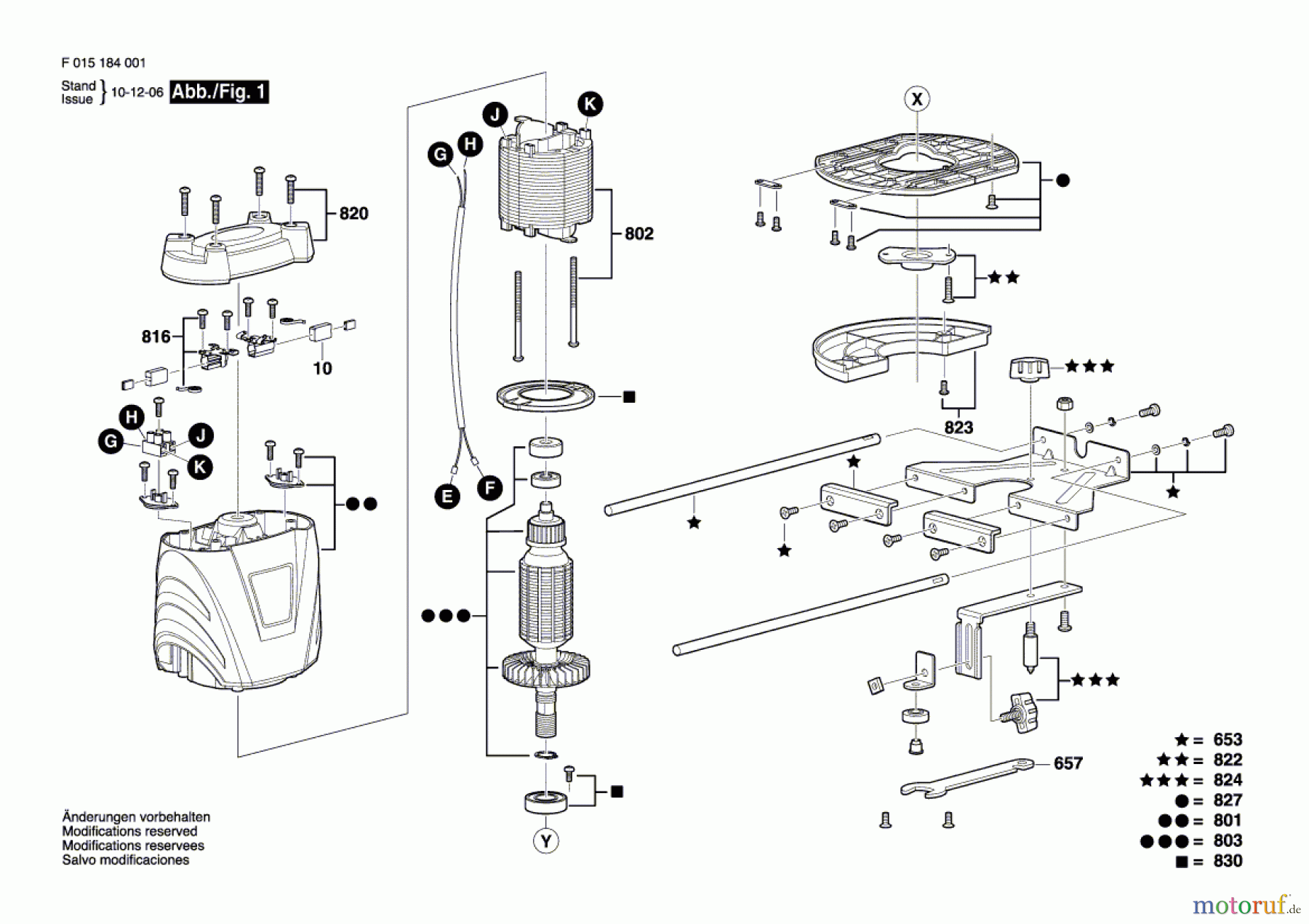 Bosch Werkzeug Oberfräse 1840 Seite 1