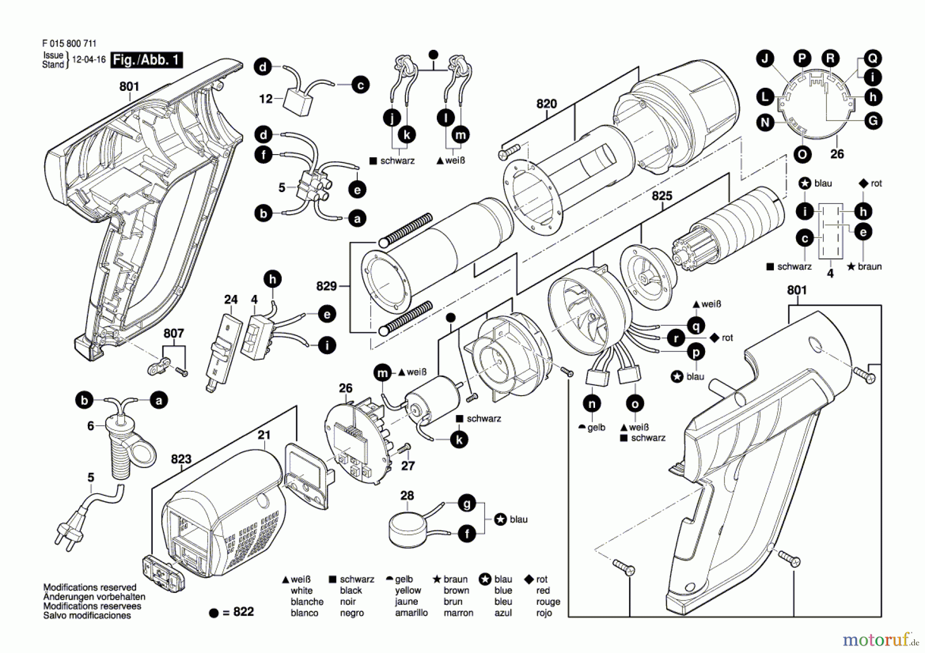  Bosch Werkzeug Heissluftgebläse 8007 Seite 1