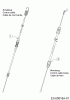 Cub Cadet XM1 DR46 12A-YAKC603 (2018) Pièces détachées Cable de frein, Cable de commande