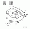 MTD 53 SPT 12A-373N600 (2003) Listas de piezas de repuesto y dibujos Front wheel, Pivot bar