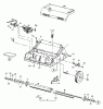 MTD V 28 16AED0I-600 (2001) Listas de piezas de repuesto y dibujos Electric motor, Cutter block, Wheels