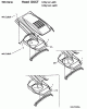 MTD untill 2011 SN 155 H 13BP518N670 (2003) Listas de piezas de repuesto y dibujos Engine duct