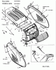 Efco Formula 96 M 13AC479F637 (2003) Listas de piezas de repuesto y dibujos Dashboard, Engine hood, Fender