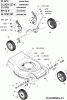 Mastercut SP 53 B 12AV848R657 (2006) Listas de piezas de repuesto y dibujos Height adjustment, Wheels