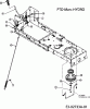 Oleo-Mac Polo 108/15.5 H 13AM799G636 (2006) Listas de piezas de repuesto y dibujos Deck engagement, Engine pulley