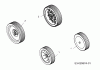 Mastercut SP 460 12C-J2ML659 (2008) Listas de piezas de repuesto y dibujos Wheels