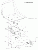 Massey Ferguson MF 50-22 ZT 17AI2ACP695 (2007) Pièces détachées Support de siège