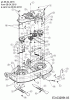 Tigara TG 22/107 H 13HT79KG649 (2016) Listas de piezas de repuesto y dibujos Mowing deck G (42"/107cm) from 08.04.2016