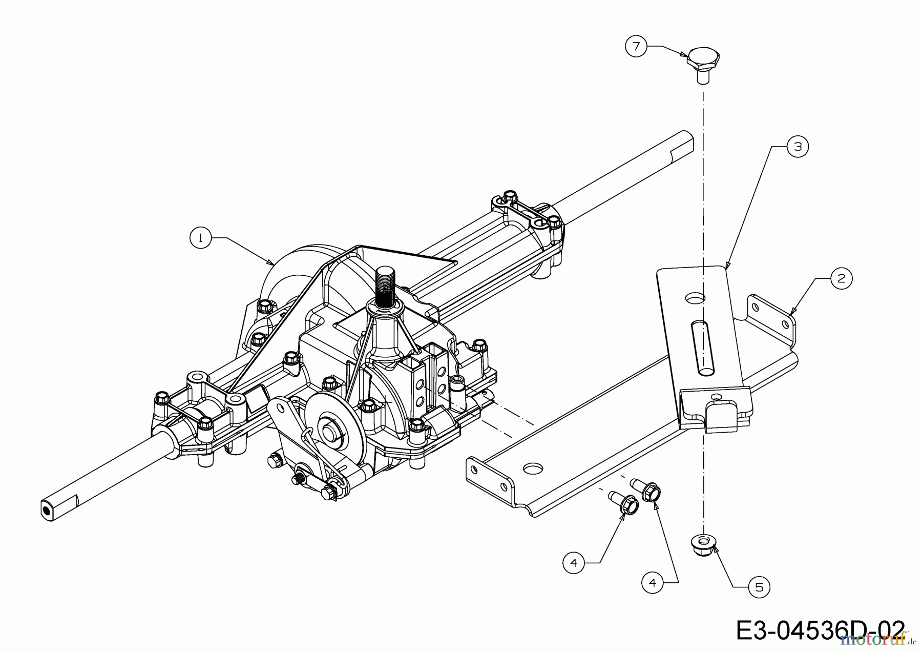  Cub Cadet Tracteurs de pelouse CC 1016 AF 13BD90AF603  (2015) Support boîte de vitesse, Support poulie tendeur