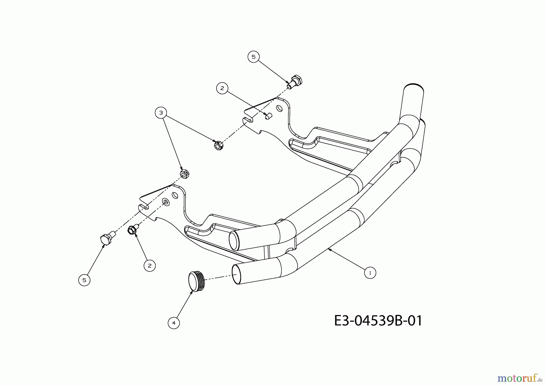 Cub Cadet Tracteurs de jardin GT 1224 14AI94AP603  (2011) Pare-chocs