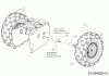 MTD M 61 31A-62C2678 (2016) Pièces détachées Roues 13x4x6