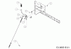 MTD White Passion 92.165H 13IN71KE676 (2017) Pièces détachées Enclenchement plateau de coupe