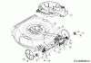 MTD Smart 53 MSPB 12A-A05D600 (2017) Listas de piezas de repuesto y dibujos Gearbox, Belt