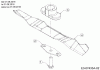 MTD 46 B 11A-J15B600 (2016) Listas de piezas de repuesto y dibujos Blade, Blade adapter to 01.09.2016