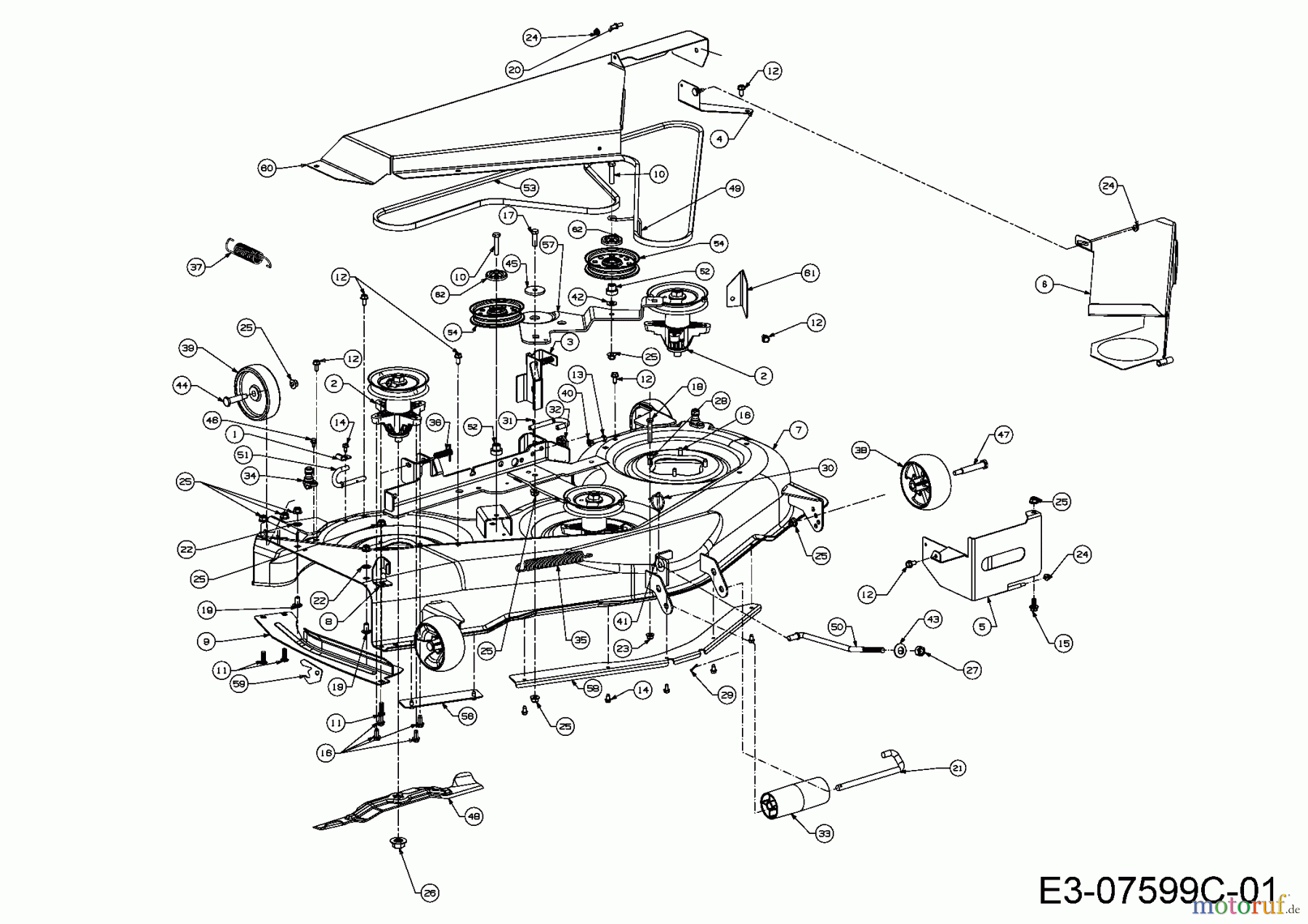  Massey Ferguson Rasentraktoren MF 50-24 SD 13HQ93GP695  (2015) Mähwerk P (50