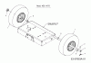 MTD 475 24B-424P678 (2013) Pièces détachées Roues
