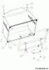 MTD Minirider 60 RDHE 13A521SC600 (2018) Listas de piezas de repuesto y dibujos Coupling, Screw set grass bag