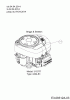 Cub Cadet CC 1018 AN 13HD90AN603 (2014) Pièces détachées Moteur Briggs & Stratton jusqu`au 04.04.2014