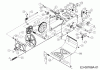 MTD Optima PS 700 24A-812C678 (2014) Listas de piezas de repuesto y dibujos Control cables, Frame, Friction wheel