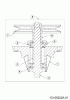 Cub Cadet LX 42" KH 13APA1CS330 (2015) Pièces détachées Palier 618-06976