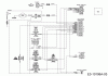 WOLF-Garten Expert GLTT 180.106 H 13BTA1VR650 (2017) Listas de piezas de repuesto y dibujos Main wiring diagram
