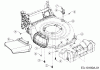MTD LMEX 53 K 12B-PH7D682 (2018) Pièces détachées Deflecteur, Carter plateau de coupe, Clapet mulching