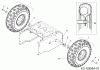 MTD M 56 31B-32AD678 (2018) Listas de piezas de repuesto y dibujos Wheels