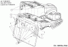 Troy-Bilt TB 106 K 13AQA1KR309 (2018) Listas de piezas de repuesto y dibujos Screws rear discharge panel from 06/11/2018
