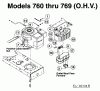 MTD untill 2011 RH 180 13D7765N600 (2002) Listas de piezas de repuesto y dibujos Engine accessories