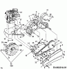 MTD T/410 21A-410A678 (1999) Listas de piezas de repuesto y dibujos Drive system, Wheels