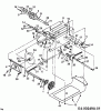 MTD 315 B 246-315B678 (1996) Listas de piezas de repuesto y dibujos Drive system