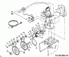 MTD E 740 F 31AE740F678 (1998) Listas de piezas de repuesto y dibujos Drive system, Milling drive