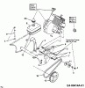 MTD 140 31A-140-678 (1998) Listas de piezas de repuesto y dibujos Milling drive