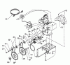 MTD E 660 G 317E660G000 (1997) Listas de piezas de repuesto y dibujos Drive system, Milling drive