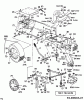 White GT 180 14AU846H679 (1997) Listas de piezas de repuesto y dibujos Decklift,Rear frame, Rear wheels