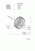 MTD E 6 C 0 G 31AT6C0G678 (2004) Listas de piezas de repuesto y dibujos Wheels